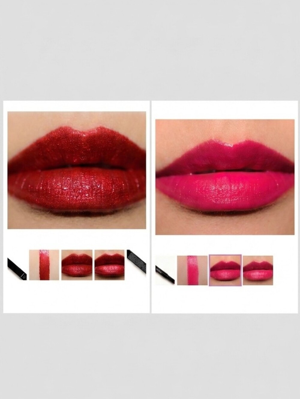 CHANEL Set Of Two Rouge Coco Flash Lipsticks #208 Rosa & #812 Flaming Lips